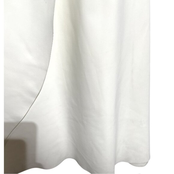 NWT Chiara Boni La Petite Robe Gosia One-Shoulder Gown in White Size 2 - Picture 11 of 13